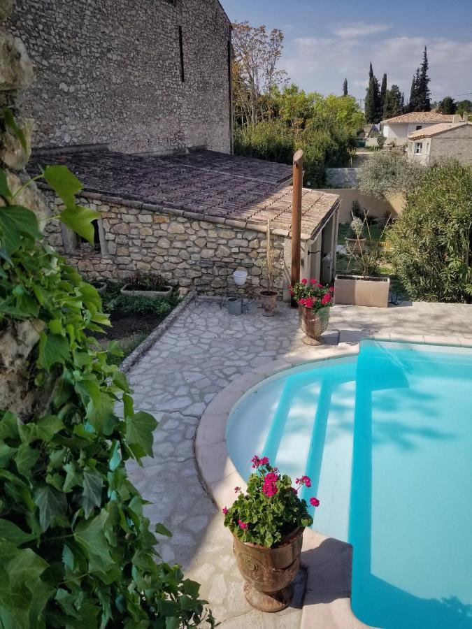 La Dolce Vita - Studio Dans Propriete Avec Piscine Montpeyroux  Екстер'єр фото